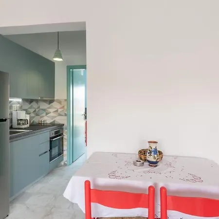Apartman Cycladic Flat With Sea View And Bbq Grill Jeriszósz