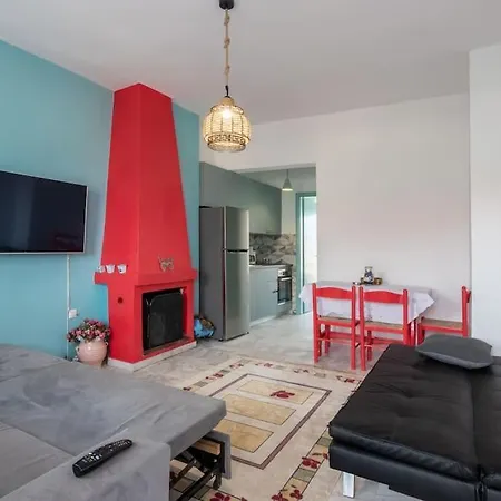 Cycladic Flat With Sea View And Bbq Grill Апартаменты *