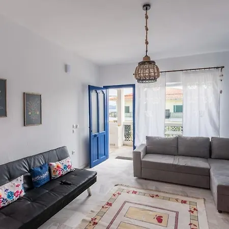 Cycladic Flat With Sea View And Bbq Grill Apartman *