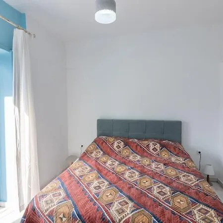 Cycladic Flat With Sea View And Bbq Grill Апартаменты
