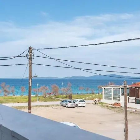 Cycladic Flat With Sea View And Bbq Grill * Jeriszósz