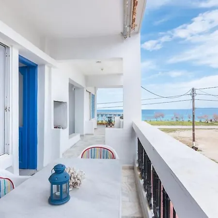 Cycladic Flat With Sea View And Bbq Grill Jeriszósz