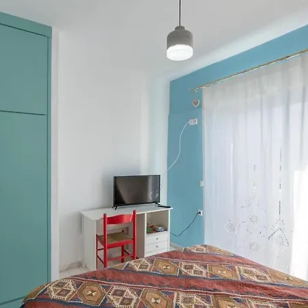 Cycladic Flat With Sea View And Bbq Grill Apartman