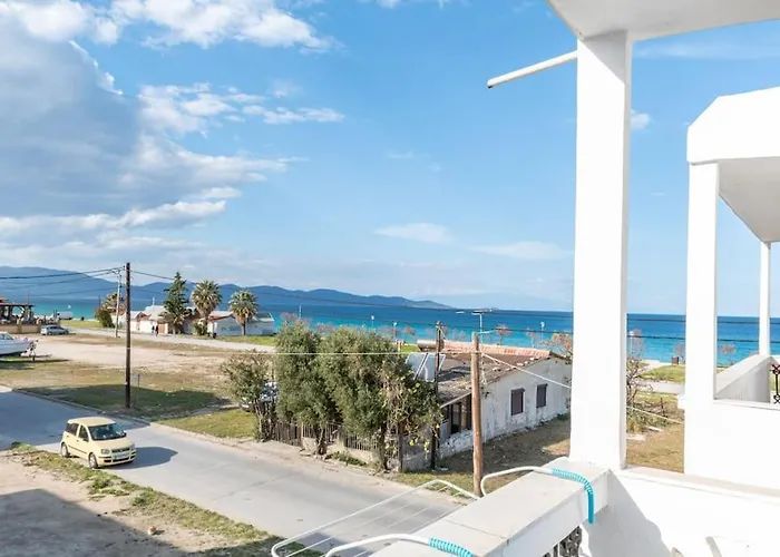 Apartmán Cycladic Flat With Sea View And Bbq Grill Ierissós