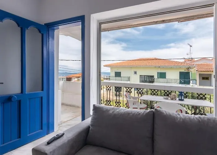 Cycladic Flat With Sea View And Bbq Grill * Ierissos