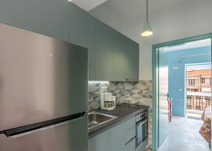 Cycladic Flat With Sea View And Bbq Grill Apartmán *