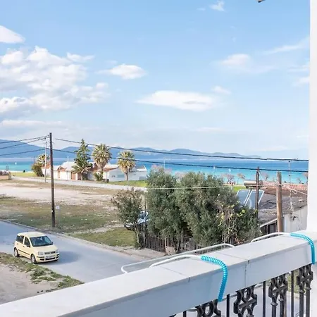 Lägenhet Cycladic Flat With Sea View And Bbq Grill *