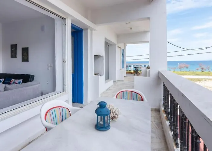 Apartamento Cycladic Flat With Sea View And Bbq Grill