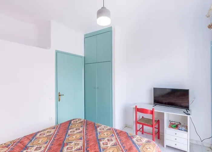 Cycladic Flat With Sea View And Bbq Grill Apartamento Ierissos