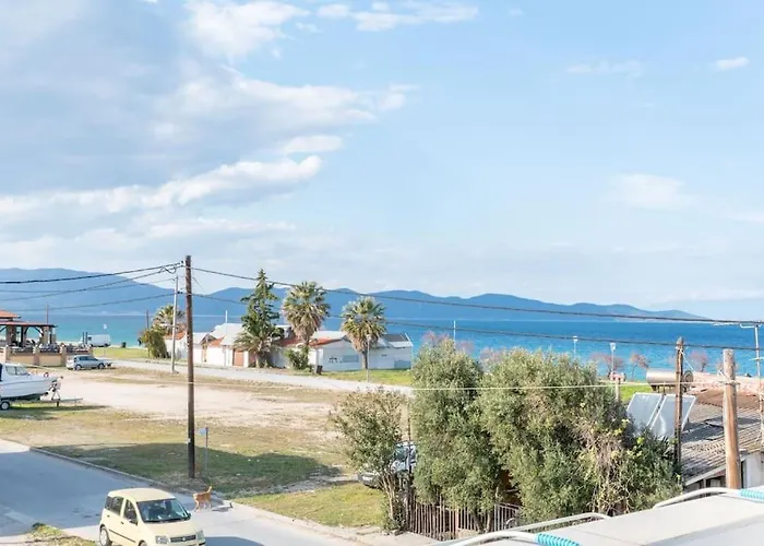 Apartamento Cycladic Flat With Sea View And Bbq Grill Ierissos